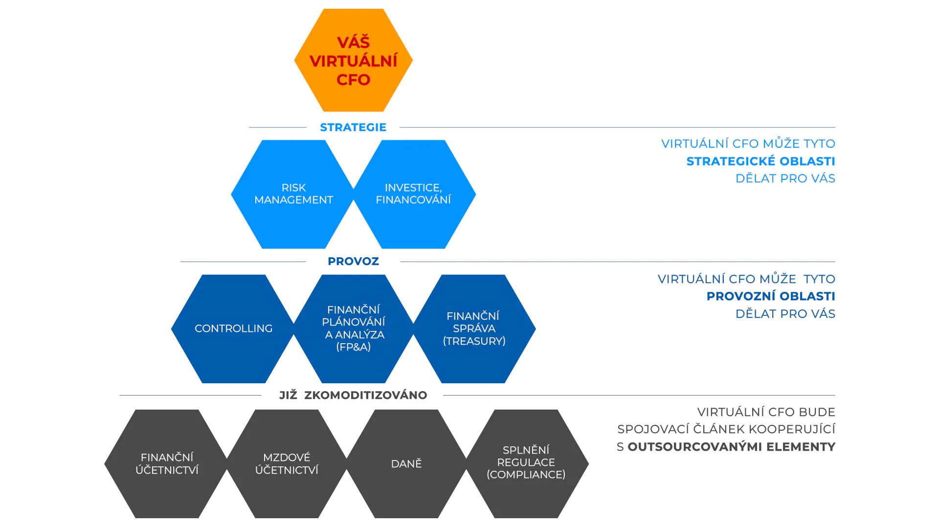 Schéma virtuálního CFO